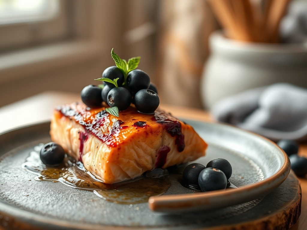 blueberry salmon recipes