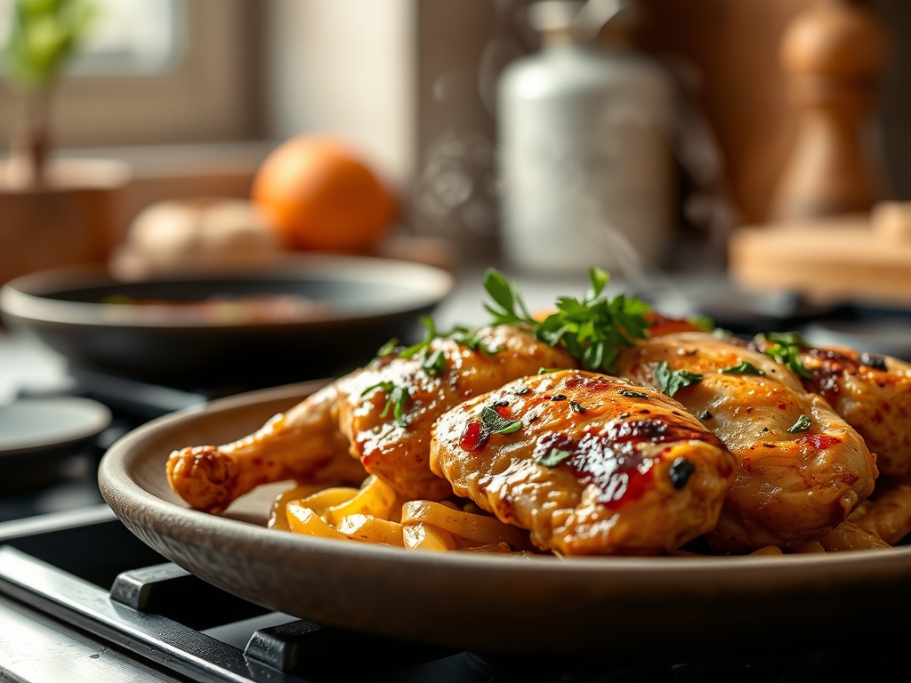 chicken recipes on stove