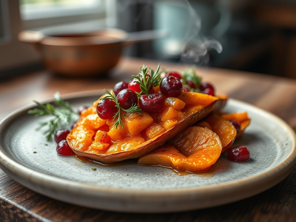 cranberry sweet potato recipes