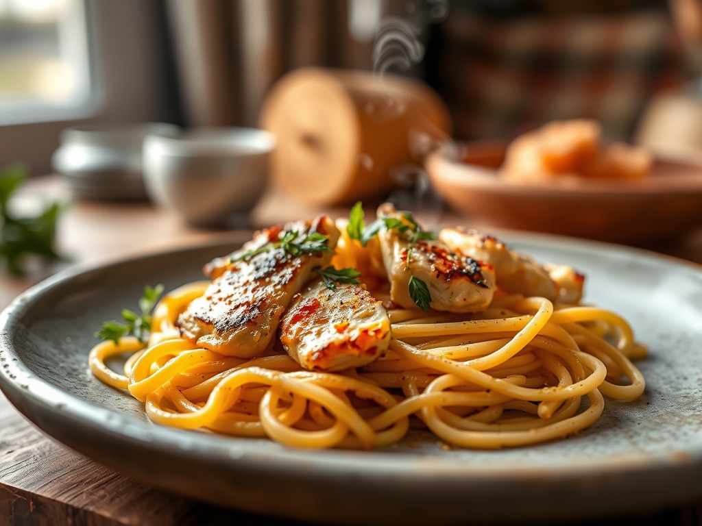 linguine chicken recipes