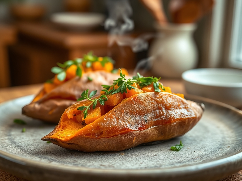 whole baked sweet potato recipes